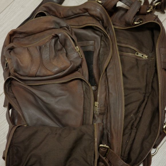 Little King Designs Collectors Backpack Leather Bag - Picture 4 of 4